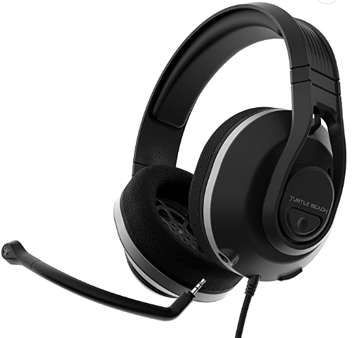 Cuffie Turtle Beach - Recon 500 Nero - Gaming Headset Wired -  Multiplatform (PS5 & PS4 / Xbox One-Series X-Series S / Switch)