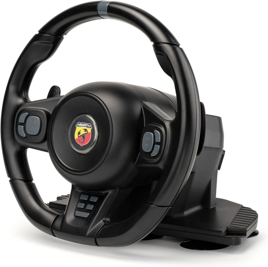 Volante Abarth Gaming Wheel + Pedaliera (PS5/PS4/PC)
