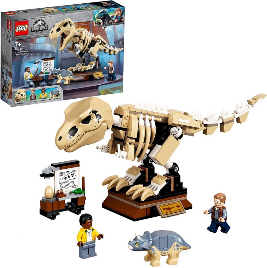 LEGO Jurassic World - La mostra del fossile di dinosauro T.  Rex - 76940