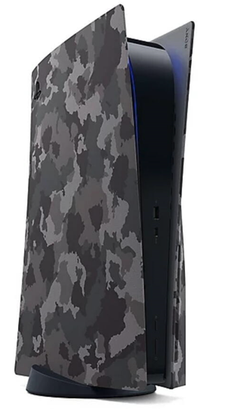 SONY Cover Laterale - Gray Camouflage (PS5)