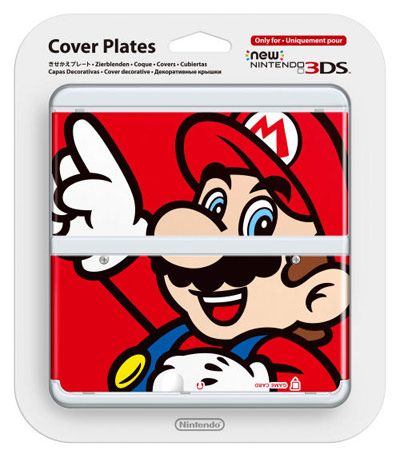 Gamestart Nintendo New 3DS Cover Plates Mario