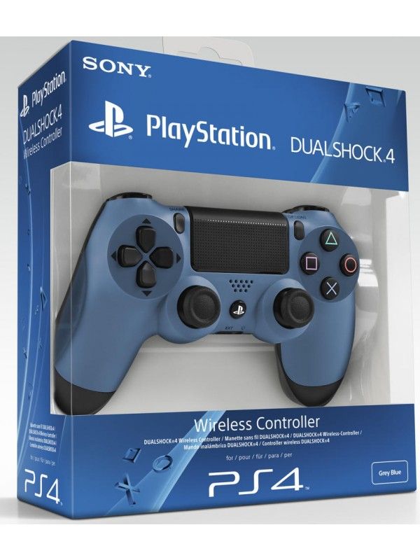 Sony Controller DualShock 4 - Uncharted 4 Limited Edition -  Grey Blue (PS4)