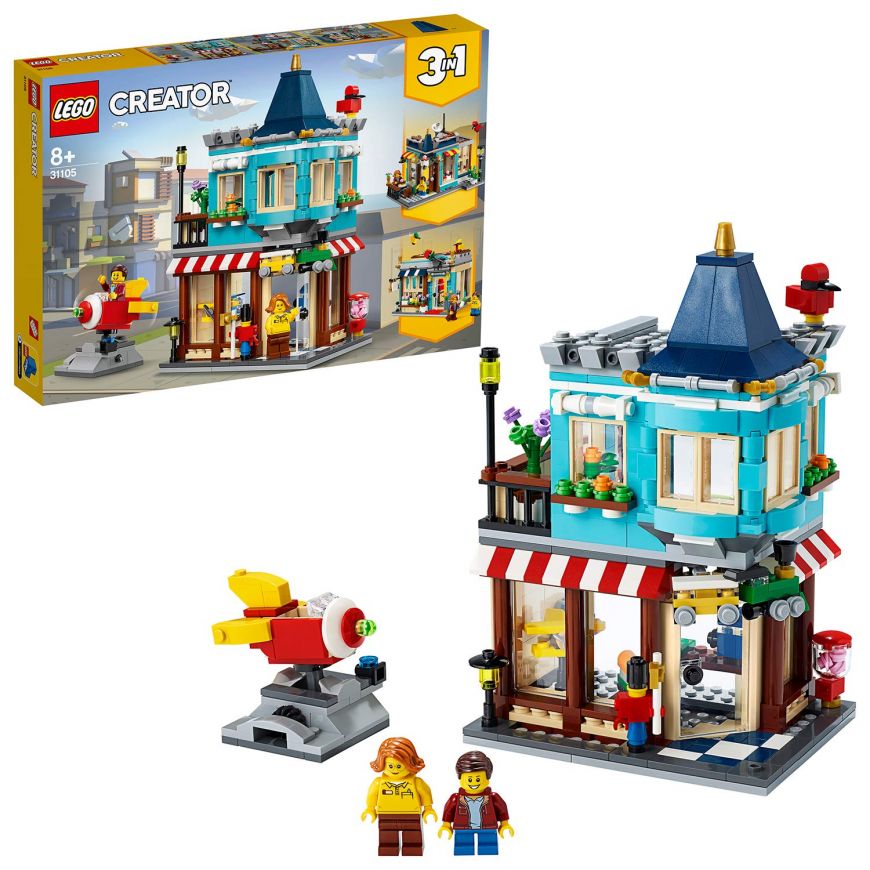LEGO City 3 in 1 - Negozio di Giocattoli - 31105