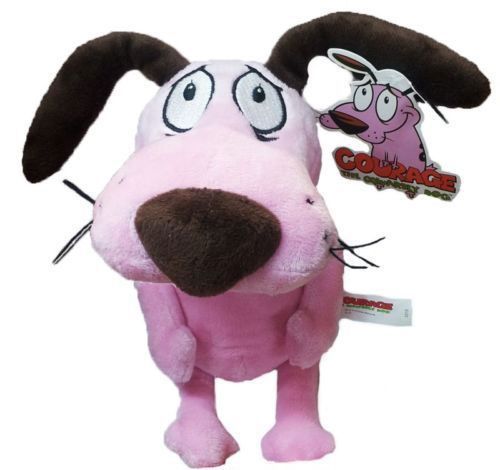 Gamestart Leone il Cane Fifone Peluches 22 cm Cartoon Network