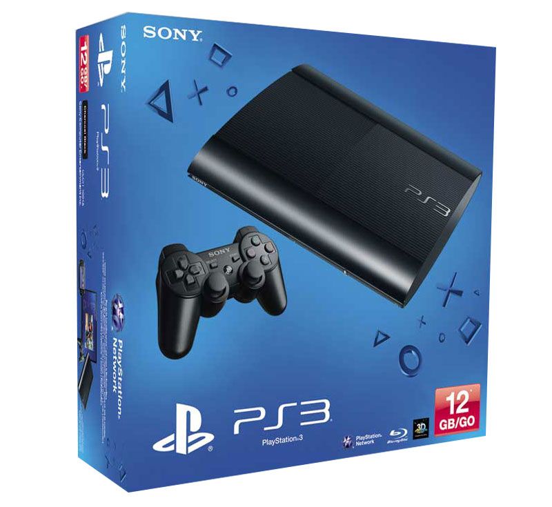 Sony Playstation 3 Console Slim 12 GB - Nuovo Modello