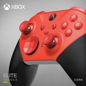 Microsoft Controller Wireless - Elite Series 2 Core Edition - Red (Xbox One - Xbox Series X)
