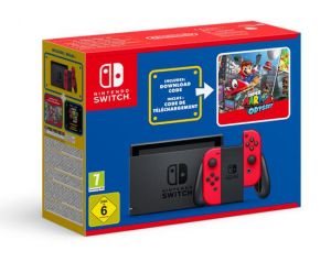 Nintendo Switch + Super Mario Odyssey - Console