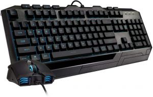 Devastator 3 - Mem-Chanical Gaming Keyboard + Mouse Combo Cool Master - Tastiera da Gioco + Mouse (PC)