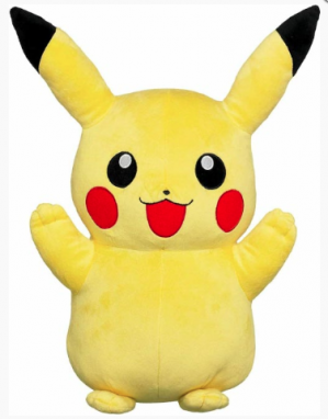 Peluches Pikachu 40 cm - Pokemon Ufficiale Tomy