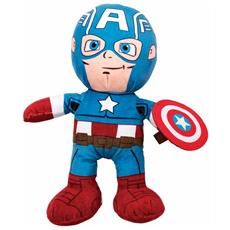 Peluche Marvel Avengers - Captain America 25 cm - Prodotto Ufficiale