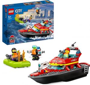 LEGO City - Barca di soccorso antincendio - 60373