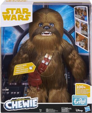 Star Wars Ultimate Co-Pilot Chewie - Action Figure Interattiva di Peluche