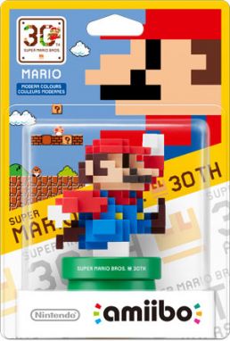 NINTENDO Amiibo Mario 8 Bit - Colori Moderni (Wii U - 3DS)
