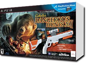 Cabelas: Dangerous Hunts 2011 + Top Shot Elite Gun (PS3)