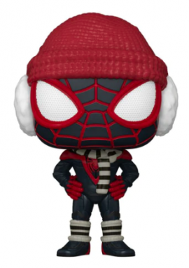 Funko Pop! - Marvel Spider Man Miles Morales (Winter Suit) - 1294 - Special Edition - Bobble Head