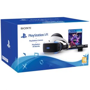 PlayStation VR - Visore Realtà Virtuale + Camera + Vr Worlds (Bundle) (PS4)