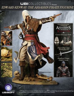 Edward Kenway: LAssassino Pirata - Assassins Creed 4 Black Flag (Action Figure)