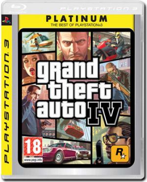 GTA Grand Theft Auto IV 4 (PS3)