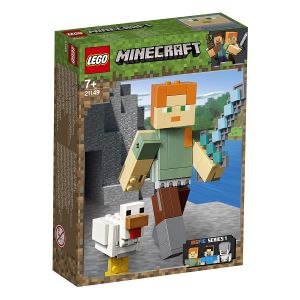 LEGO Minecraft - Maxi Figure di Alex con Gallina - 21149