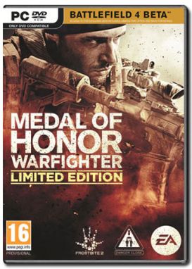 Medal of Honor: Warfighter - Limited Edition + Hunt Map Pack + Beta Battlefield 4 (PC)