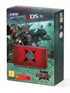 New Nintendo 3DS XL - Monster Hunter Generations - Limited Edition - Console
