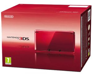 Nintendo 3DS - Console Metallic Red (3DS)