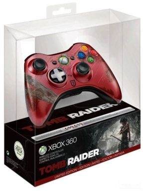 Controller Wireless Microsoft - Tomb Raider - Limited Edition (Xbox 360)