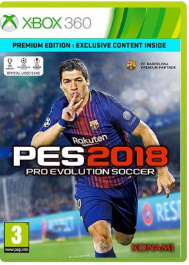 Pro Evolution Soccer 2018 PES - Premium Edition (Xbox 360)