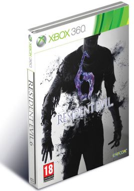 Resident Evil 6 - Steelbook Preorder Edition + OMAGGIO Targa “No Hope Left” (Xbox 360)
