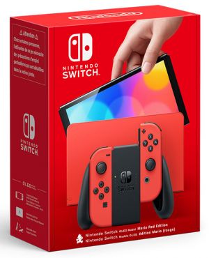 Nintendo Switch OLED - Mario Red Edition (Console)