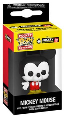 Funko Pocket Keychain - Mickey 90th - Mickey Mouse - Portachiavi