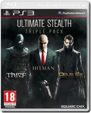 Ultimate Stealth Triple Pack - Hitman Absolution + Thief + Deus Ex (PS3)