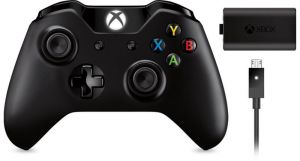 Microsoft - Wireless Controller Pad + Play & Charge Kit (Xbox One)