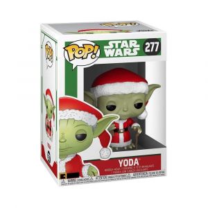 Funko Pop! Yoda Santa Holiday - Serie Star Wars - 277 Bobble Head