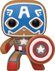 Funko Pop! Marvel - Gingerbread Captain America - 933 - Bobble Head