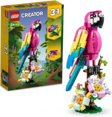 LEGO Creator 3 In 1 - Pappagallo Esotico Rosa - 31144