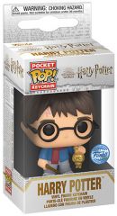 Funko Pocket Keychain - Holiday Harry Potter - Harry - Special Edition - Portachiavi
