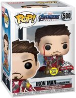 Funko Pop! - Marvel Avengers Endgame - Iron Man 580 - Glows in the dark - Special Edition - Bobble Head - immagine 3