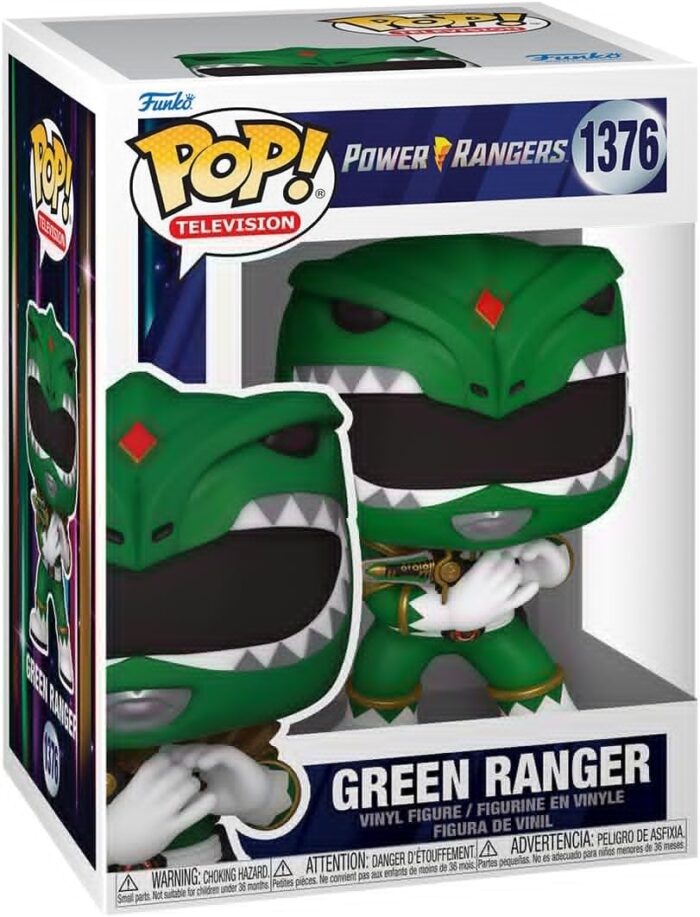 Funko Pop! Television Power Ranger - Green Ranger - 1376 - Vinyl Figure - immagine 2