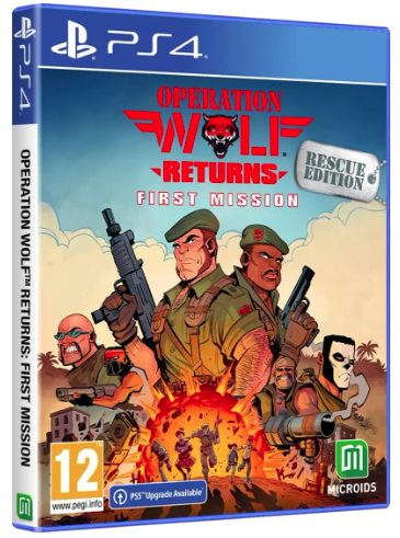 01.png Operation Wolf Returns - First Mission - Rescue Edition (PS4) - immagine 1