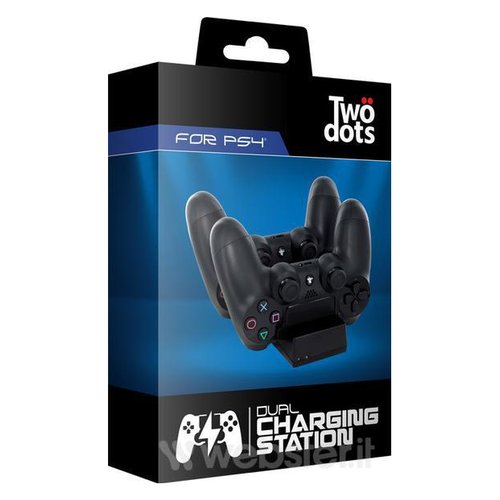0550111_9.jpg Dual Charging Station Two Dots - Base Ricarica DualShock (PS4) - immagine 1