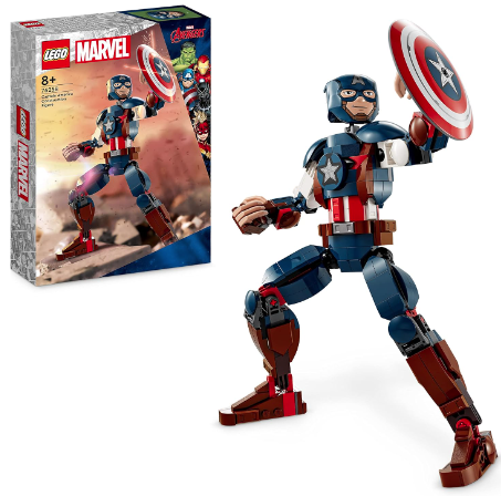 1.0.png LEGO Marvel - Personaggio di Captain America - 76258 - immagine 1