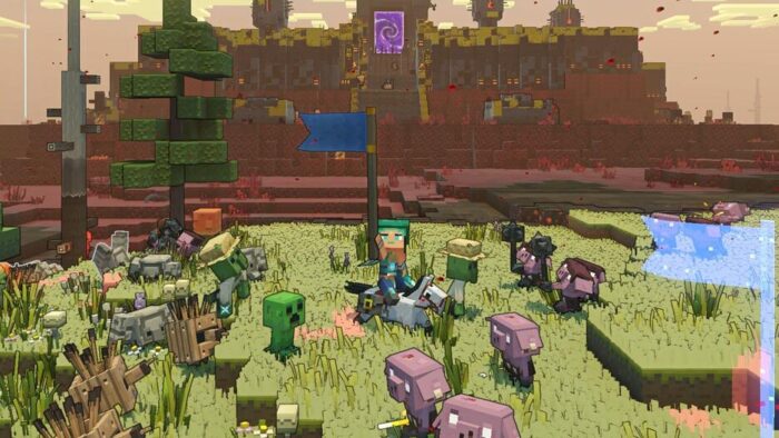 Minecraft Legends (PS5) - immagine 5