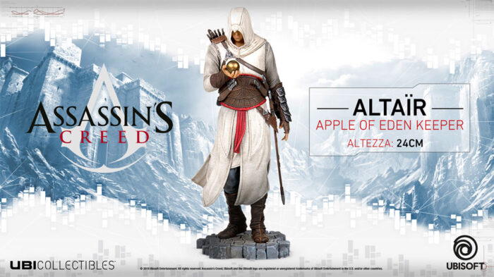 Assassins Creed Altair - Apple of Eden - Action Figure - immagine 5