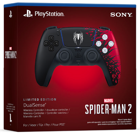 123654_1.png Sony Playstation - Controller Wireless DualSense - Marvels Spider Man 2 - Limited Edition (PS5) - immagine 1
