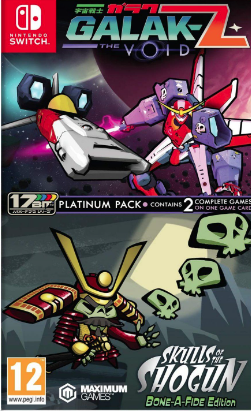 123_2_21.png Galak-Z: The Void + Skulls of the Shogun Bone-A-Fide Edition - Platinum Pack (Switch) - immagine 1