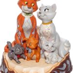 Gli Aristogatti con Cuccioli - Disney Tradition - Statua