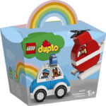 LEGO Duplo - Elicottero antincendio e Auto della polizia - 10957 - immagine 4