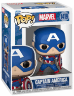 Funko Pop! Marvel - Captain America - 1419 - Bobble Head - immagine 2