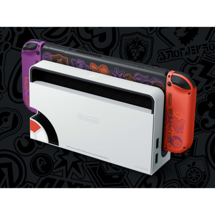 Nintendo Switch (OLED) Edizione Speciale - Pokemon Scarlatto & Violetto - Console - immagine 4